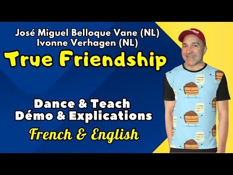 True Friendship Line Dance (Dance & Teach / Démo & Explications / French & English)