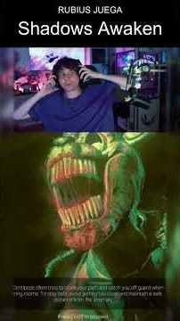 Sustos de Rubius jugando Shadows Awaken juego fan de fnaf | #rubius #humor #fnaf