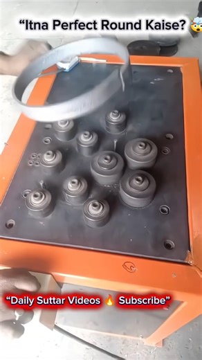 “Iron Ring Bending Machine – 6 Sec Result 🔥”