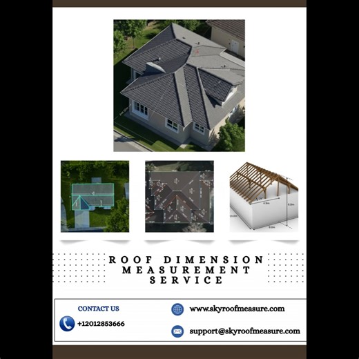 Roof Dimension Measurement Service