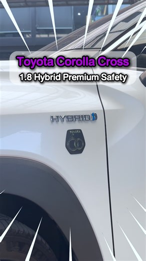 126 reactions | Toyota Corolla Cross 1.8 Hybrid Premium Safety (60th...