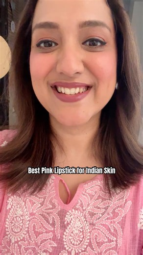 Best Pink Lipstick for Indian Skintone #lipstick #ytshorts #youtubeshorts