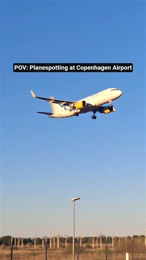 POV: Planespotting At Copenhagen Airport be like #pov #cph #automobile #sunset #plane #planespotting