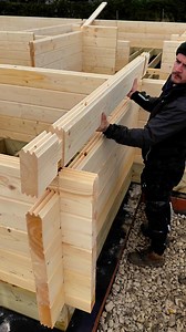 206K views · 1.4K reactions | Insulating the £150,000 log home build we’re doing for Northern Log Cabins Ltd @insulationpoint www.insulationpoint.co.uk #cabinbuild #cabin #tinyhome #gardenroom | All Things Garden Buildings | Facebook