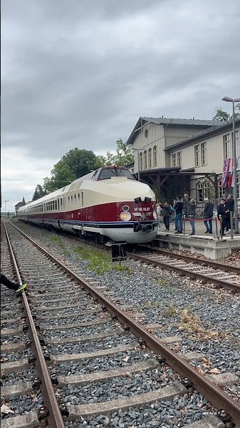 Er fährt und ist zugelassen. Erstfahrt nach Thale #trainspotting #reichsbahn
