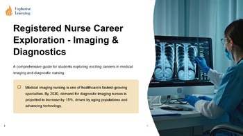 Registered Nurse Career Exploration - Imaging & Diagnostics Lesson Grades 4-1...