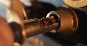 Roasted Coffee Beans Fly Spin On Stock Footage Video (100% Royalty-free) 1078025564 | Shutterstock