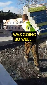 Dont skip leg day #fyp #construction #constructionlife #builders #funnymoments #fails #foryou | On The Tools