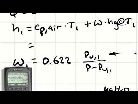 Example Problem - HVAC (5) - Mixing Atmospheric Airstreams