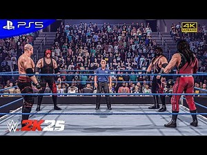 WWE 2K25 - Battles of Kane! | Epic Fortal 4-Way Match at Smackdown | PS5