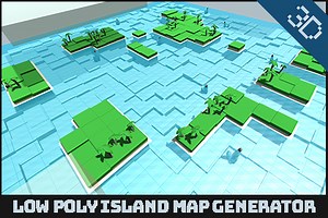 Low Poly Island Map Generator by afgameassets