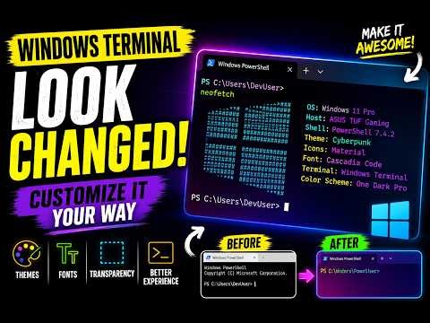 Best Windows Terminal Customization for Windows 11