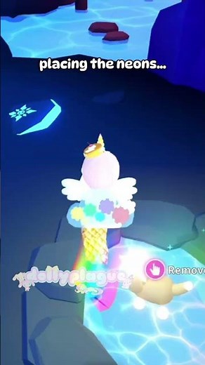 come make a MEGA NEON sheepdog with me in adopt me! ૮ • ﻌ - ა