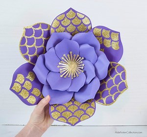How to Make Patterned Flower Petals in Cricut Design Space | Abbi Kirsten Collections