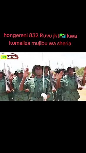 832 Ruvu JKT Military Training - Tanzanian Commandos