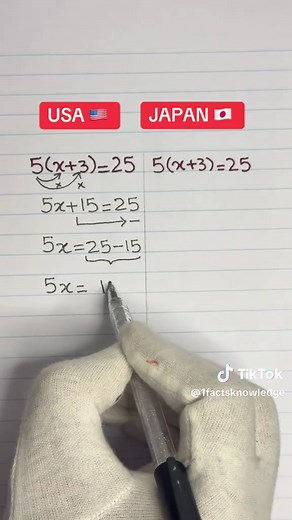 How to solve algebra equation easy method 🧮 Common Core Math #mathskills #mathtips #math #studytips #studyhacks