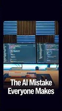 The One Mistake Everyone Makes with AI