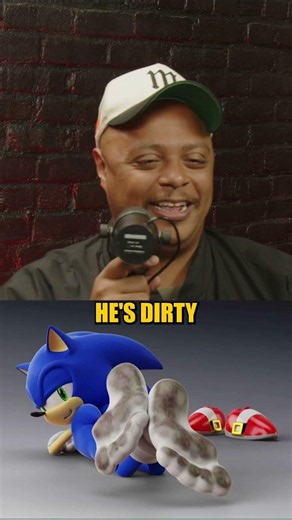 Sonic's feet... not sure what I expected. 😳