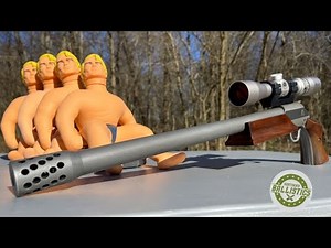 Elephant Pistol vs Stretch Armstrongs !!!