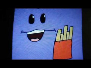 Nick Jr Face Eats French Fries
