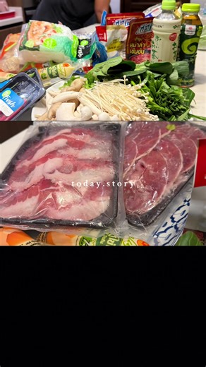 😍คืนนี้ชาบูงับ🍲🥩🥢 #กินง่ายอยู่ง่ายสไตล์เรา@31791650025 #เทรนด์วันนี้