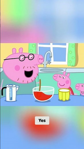 Cooking with Peppa Pig! 🐷🍓Let’s Make a JELLY! #shorts #food #foodshorts