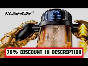 A must-have product! Automatic Thrusting Sucking Male Masturbator Blowjob Masturbation with Handle