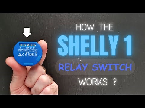 How the Shelly 1 Smart Relay Switch works?