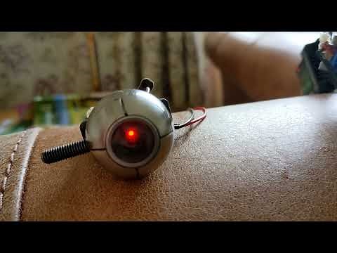 Terminator T800, MK2 animatronic eye test.