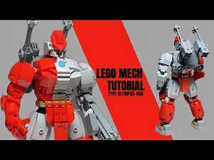 How to Build a Custom MOC LEGO Mech: Type Olympus V06 | Step-by-Step Tutorial