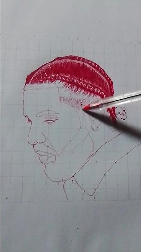 How to Draw Drake #penart #Drake #fyp #viral #trendingshorts