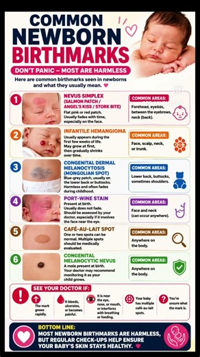 NEWBORN BIRTHMARKS 👉👉