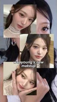WONYOUNG warm tone makeup tutorial #makeup #makeuptutorial