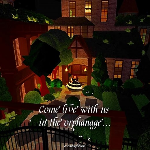 Aurora Orphanage RP - Bloxburg Build in Roblox