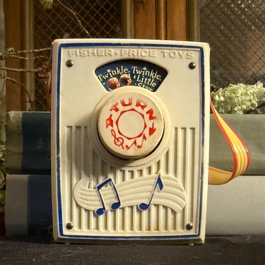 Vintage Children’s Toy Music Box by Fisher-price Plays Twinkle Little Star Lullaby - Etsy