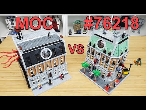 SANCTUM SANCTORUM #76218 | Build & Review + MOC Comparison