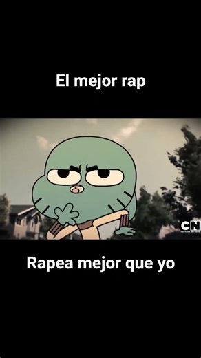 Gumball modo rapero.
