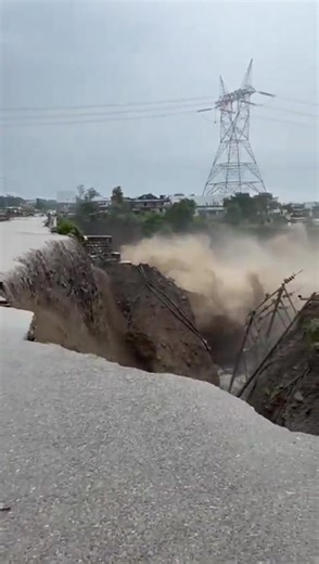 57K views · 500 reactions | #Dehradun | A bridge near Fun Valley and Uttarakhand Dental College on the Dehradun-Haridwar National Highway has been damaged. | All India Radio News | Facebook