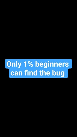 Is Code Ka Output Batao + Bug Find Karo 😤 | 99% Log Is Bug Ko Miss Kar Dete Hain 😱 #shorts #tricks