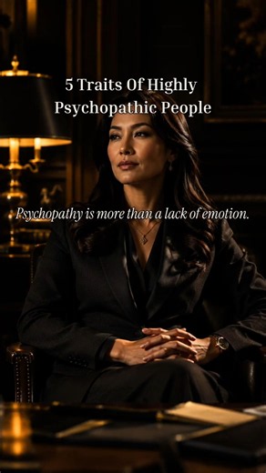5 Traits Of Highly Psychopathic People #darkpsychology #psychopath #psychology
