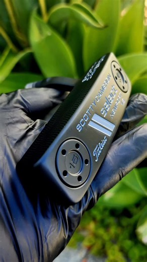 Newport for Simon, blacked out with grey paint fill on the sole If you have a putter you want restored or your own custom design, send us a PM 📩 #customputter #epicscottys #Newport #the_real_french_finish #thefrenchfinish | The French Finish