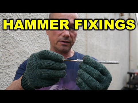 BANG IT INTO ANY HOLE! How To Easily Fix Wood To A Wall.