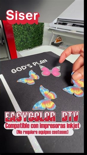 Semana Santa con EasyColor DTV y vinil textil Glitter de Siser!