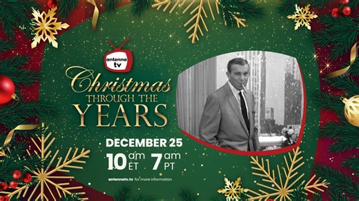 TODAY! Christmas 1954 to Christmas 2002. Antenna TV takes you through nearly fifty years of television with a whole day of Christmas episodes. Christmas shows change over time, but the love and laughter of Christmas will always be timeless. “Christmas Through the Years” Christmas Day starting at 10AE | 7AP on Antenna TV. #antennatv #rewindtv #christmas #christmasday #holidays #retro #nostalgia | Antenna TV