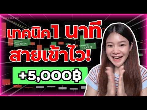 1-Minute Trading Technique: Quick Entry! +5,000฿/day | 8xTrade