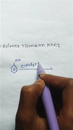 Organic Chemistry Made Easy 🧠 | Reimer-Tiemann Rxn (class xii) #neet #chemistry