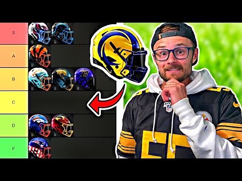 RANKING ALL 32 TEAMS CUSTOM HELMETS TIER LIST!! These Helmets are Crazy!