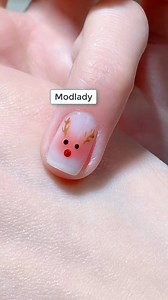181K views · 4.4K reactions | beautiful christmas nail tutorial | Modlady | Facebook