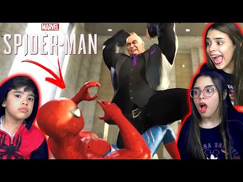 Homem Aranha Vs Rei do Crime - (SPIDER-MAN PS4 Gameplay) PT-BR - Estevão, Milla e Milly