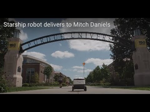 Starship's delivery robots now serve Purdue University